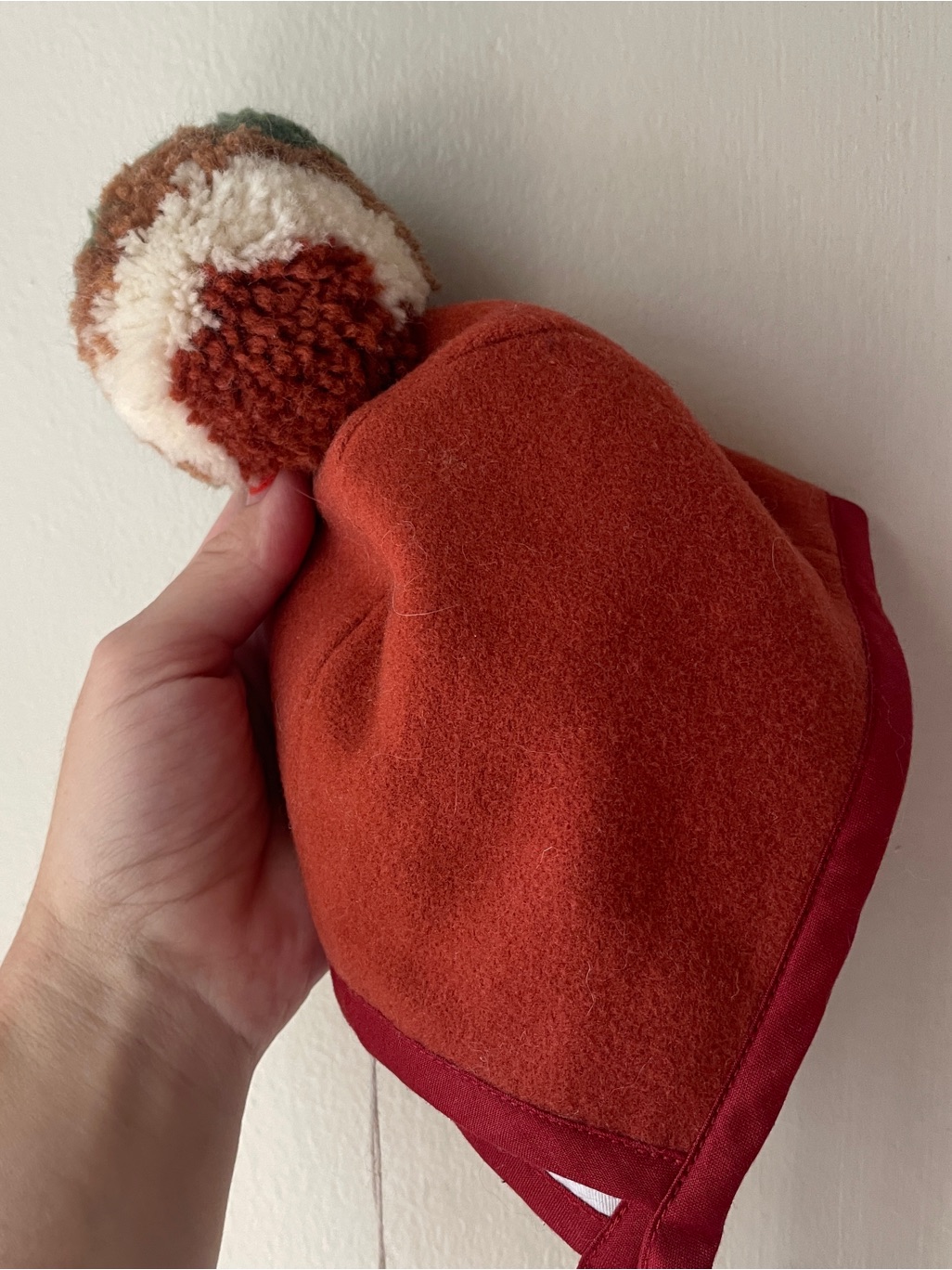 Nwt Briar Baby Wool Bonnet With Pom, 6-12 Mos — image 4 of 4